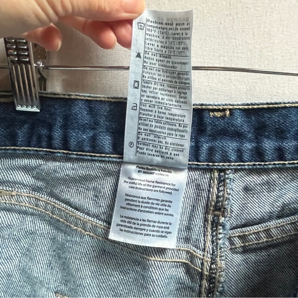 Carhartt Flame resistant relaxed fit with a hammer  side leg zipper Sz 38 - Picture 12 of 16